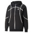 Фото #2 товара Puma Vides X Striped Pullover Hoodie Mens Black Casual Athletic Outerwear 535433