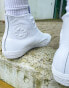 Фото #3 товара Converse Chuck Taylor All Star leather hi in white