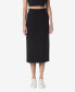 ფოტო #1 პროდუქტის Women's Vented Midi Skirt