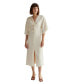 Women's Adelia Textured Woven Dress Open white + cream, XSmall - фото #1