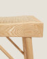 Фото #10 товара Wood and rattan bench