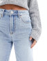 Фото #10 товара Stradivarius Petite 90s baggy dad jean in light blue