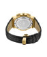 ფოტო #5 პროდუქტის Men's 10 YR Anniversary Saxon Diamond (1/6 ct.t.w.) & 18K Gold Plated Watch
