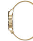 Фото #2 товара Часы и аксессуары I.N.C. International Concepts Женские золотистые часы с сетчатым браслетом 36мм, созданные для Macy's