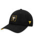 Фото #1 товара Men's Black Pittsburgh Penguins Authentic Pro Rink Adjustable Hat