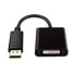 Фото #3 товара V7 Black Video Adapter DisplayPort Male to DVI-I Female Active - 1920 x 1200 pixels - 1080p - Black - RoHS