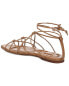 Фото #2 товара Vince Kenna Leather Strappy Sandal Women's Brown 6.5