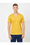 Erkek Sarı T-Shirt