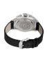 Фото #9 товара Мужские наручные часы с черным кожаным ремешком Maserati R8851112001 Traguardo Hybrid Smart 45mm 3ATM