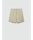 Фото #6 товара Women's Wideleg Lyocell Bermuda Shorts