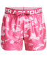 Шорты для девочек Under Armour Play Up Printed Stellar Pink / / White, S (8) - фото #1