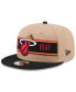 Men's Tan/Black Miami Heat 2024 NBA Draft 9FIFTY Snapback Hat