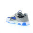 Фото #6 товара DC Metric Shanahan ADYS100755-XSWB Mens Gray Leather Skate Sneakers Shoes