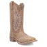 Laredo Cheyenne Embroidered Square Toe Cowboy Womens Brown Casual Boots 5717