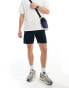 Фото #2 товара ASOS DESIGN slim cargo short in regular length with patch in navy