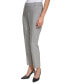 ფოტო #3 პროდუქტის Petite Heathered Slim-Leg Mid-Rise Top