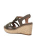 Фото #3 товара Women's Jute Wedge Sandals By