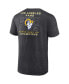 Фото #4 товара Men's Heather Charcoal Los Angeles Rams Super Bowl LVI Champions Roster Signature T-shirt