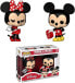 Фото #2 товара Funko POP! Valentine Mickey & Minnie - 2-Pack Vinyl Figures 10cm, Mehrfarbig, One Size