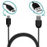Puro CUSBC31 - 1 m - USB C - USB C - USB 2.0 - Male/Male - Black