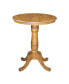 Фото #2 товара 30" Round Top Pedestal Table- 34.9"H