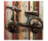 Metallbild Vespa Love