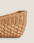 Фото #8 товара Woven rattan basket with handle