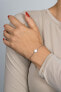 Фото #2 товара Silver bracelet with synthetic opal BRC124W