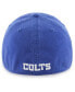 Фото #3 товара Men's Royal Indianapolis Colts Franchise Logo Fitted Hat