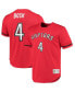 Фото #1 товара Men's Chris Bosh Red Toronto Raptors 2003 Mesh Name and Number T-shirt