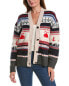 Фото #1 товара Weekend Max Mara Gleba Wool-Blend Cardigan Women's White Xl