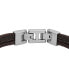 Elegant men´s leather bracelet Vintage Casual JF04133040