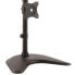 StarTech.com Dual-Monitor Stand - Vertical - Freestanding - 10 kg - 33 cm (13") - 68.6 cm (27") - 100 x 100 mm - Black