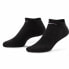 Фото #1 товара Короткие носки Nike Everyday Cushioned 3 пар Чёрный
