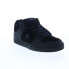 Фото #4 товара DC Pure Mid ADYS400082-KKG Mens Black Leather Skate Inspired Sneakers Shoes