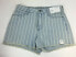 Фото #4 товара Arizona Women's Shorts Size 7 Hi-Rise Denim Short Stripe New