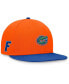 Фото #4 товара Men's Orange/Royal Florida Gators Rally Two-Tone Fitted Hat