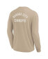 Men's and Women's Khaki Kansas City Chiefs Elements Super Soft Long Sleeve T-Shirt