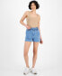 Фото #1 товара Women's Paperbag-Waist Cuffed Shorts, Created for Macy's