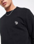 Фото #3 товара PS Paul Smith regular fit logo sweatshirt in black