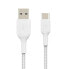 Фото #4 товара Универсальный кабель USB-C-USB Belkin CAB002BT3MWH Белый 3 m