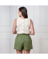 ფოტო #3 პროდუქტის Women's Cinched Waist Short