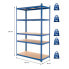 Werkstattregal Blau 200x100x50 cm blau