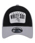 ფოტო #2 პროდუქტის Men's Black Chicago White Sox Two-Tone Patch 9FORTY Snapback Hat