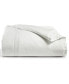Фото #3 товара Chain Links Embroidery 100% Pima Cotton Duvet Cover Set, Full/Queen, Created for Macy's