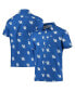 ფოტო #1 პროდუქტის Men's Royal Kentucky Wildcats Super Slack Tide Omni-Shade Button-Up Shirt