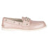 Sperry Conway Metallic Boat Womens Pink Flats Casual STS82824