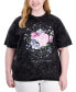 Фото #1 товара Women's Cotton Rose Crewneck Tee