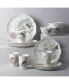 Фото #2 товара Butterfly Meadow Flutter 12-Pc. Dinnerware Set, Service for 4