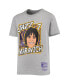 Big Boys Pete Maravich Heathered Gray New Orleans Jazz Hardwood Classics King of the Court Player T-shirt